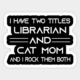 librarian Sticker